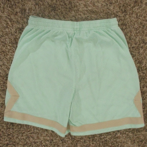 Jordan Shorts Men's Small Mint Foam Sand Drift Diamond Athletic Loose Fit - Picture 2 of 6